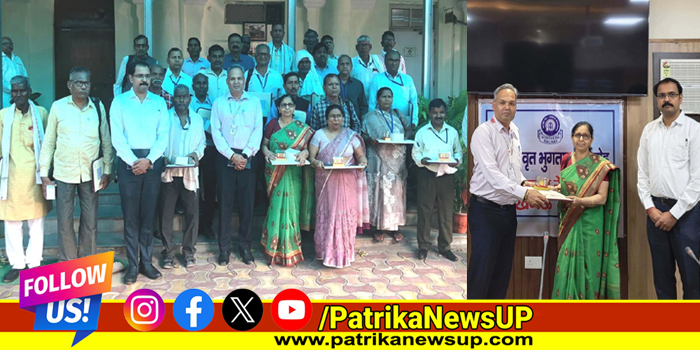 30 employees of Northern Railway Lucknow Division retired