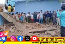 Patna News Satsang Bhawan collapsed in Shripalpur Punpun