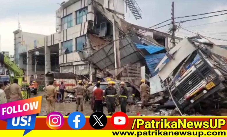 Lucknow Building Collapsed